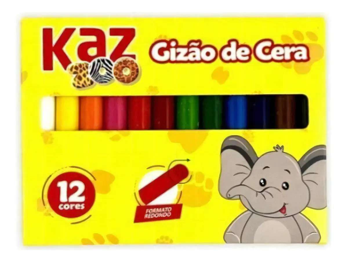 GIZAO CERA 12 CORES KAZOO 
